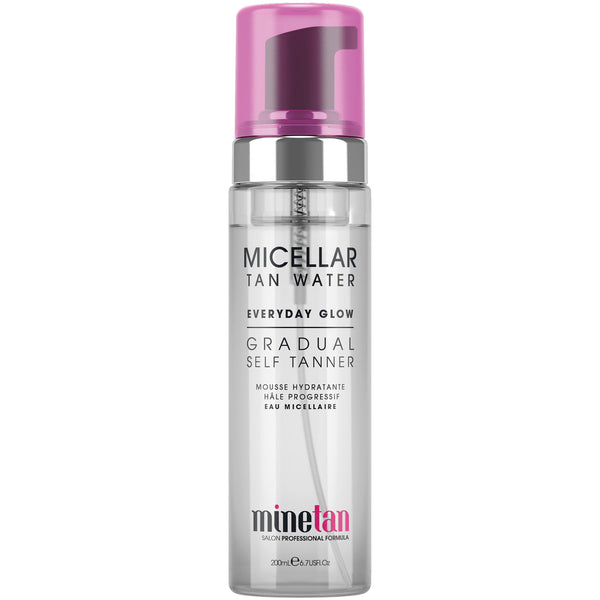 Mine Tan - Micellar Water Everyday Glow 200 ml - Bygg eller vedlikehold brunfargen.